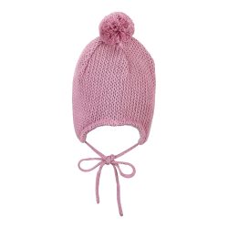 Winter-Strickmütze Bommel