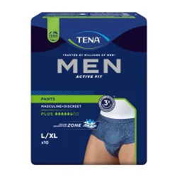 Tena Men Active Fit Pants, Grösse L/XL (10 Stk)