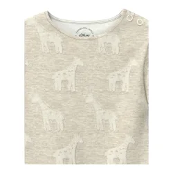 Shirt langarm Giraffen