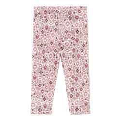 3-tlg. Set Shirt langarm, Plüschweste und Leggings Blumen