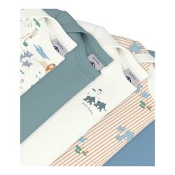 5er-Pack Bodys kurzarm Safari