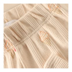 Leggings Eis flared Rippqualität