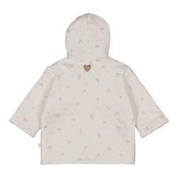 Wendejacke mit Kapuze Blumen gequiltet