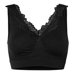 Soft-BH mit Spitze ?Elegant?, Größe: M, schwarz