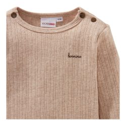 Shirt langarm Rippqualität