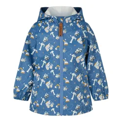 Regenjacke mit Kapuze Baustelle Farbwechsel