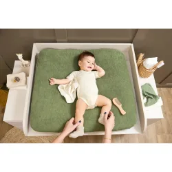Wickelauflagenbezug Frottee 85x75 cm