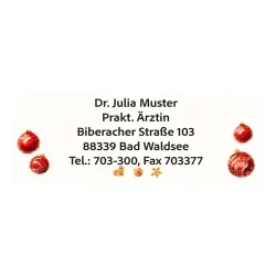 Namensaufkleber 