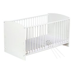 Babybett mit Ausstattung Classic White 70x140 cm