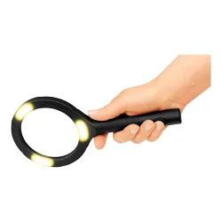 Lupe 3-fach mit LED