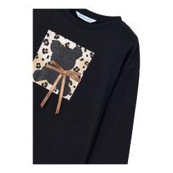 Shirt langarm Bär Leoprint