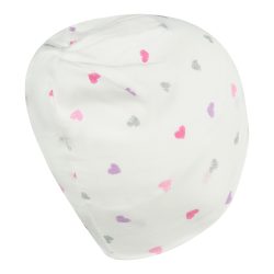 Beanie Glitzer-Herzen
