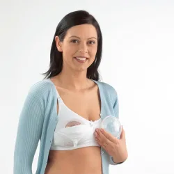 medela - Brustwarzenschutz Schwangerschafts- und Still-Zubehör - Transparent - Silikon - 2 Stück