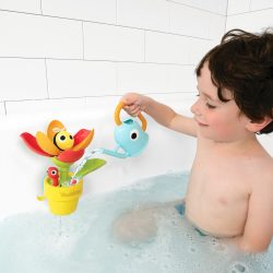 Badespielzeug Blumentopf Tulpe