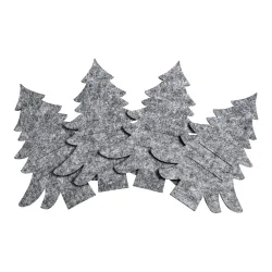 Bestecktaschen ?Tannenbaum?, 4 Stück