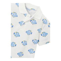 Polo-T-Shirt Fische
