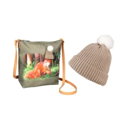 Accessoire-Set Strickmütze & Handtasche ?Freddy?