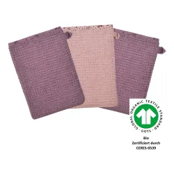 3er-Pack Waschlappen 15x21 cm