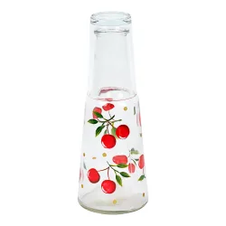 Karaffe mit Trinkglas ?Kirsche?, 2-teilig