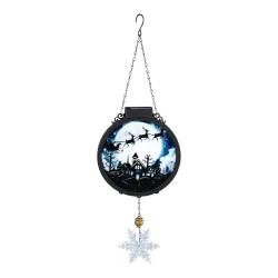 Solar-LED-Hängedeko ?Winterlandschaft?