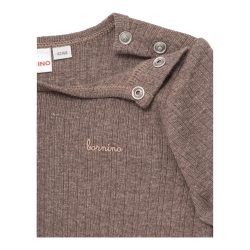 Shirt langarm Rippqualität