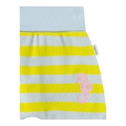 Frottee-Shorts Ringel Seepferdchen