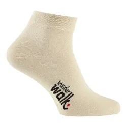 wonderwalk Kurzschaftsocken, 2 Paar, Größe: 39, beige