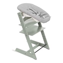 Bundle Treppenhochstuhl inkl. Newbornset Light Grey & Babyset