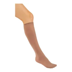 MedoVital Weitschaft Kniestrümpfe, 3 Paar, beige