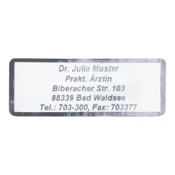 Namensaufkleber 