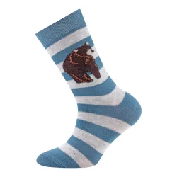 3er-Pack Socken Bär Ringel