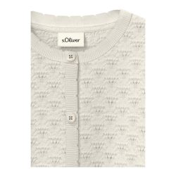 Ajour-Strickjacke
