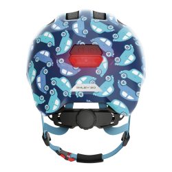 ABUS, Abus Smiley 3.0 Led - Fahrradhelm - Kind Blue Car S