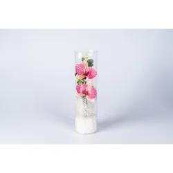 LED-Deko ?Orchidee im Glas?