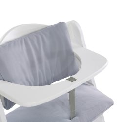 hauck Hochstuhlauflage Deluxe Stretch Grey - grau