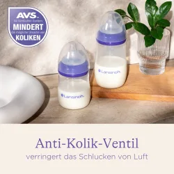 Babyflasche NaturalWave, Anti-Kolik-Weithals, Gr.M, 240 ml, ab 6M