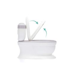 fillikid Töpfchen Mini Toilette Marlin grau / weiß