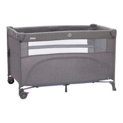 fillikid Reisebeistellbett grau melange