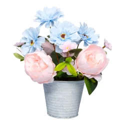 Blumenarrangement Deko-Topf ?Sommer-Sehnsucht?