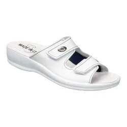 Leder-Pantolette 