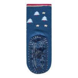 ABS-Socken Fliesen Flitzer Weihnachtsmann