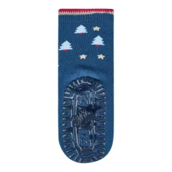 ABS-Socken Fliesen Flitzer Weihnachtsmann