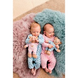 Steiff Teddy and Me Teddybär Mädchen Baby mit Schlafanzug, 25cm
