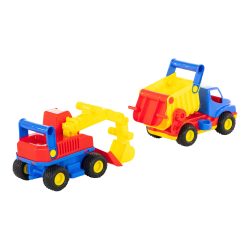ConsTruck Muldenkipper und Bagger sortiert