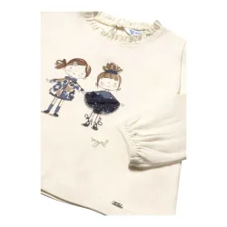 Shirt langarm Mädchen