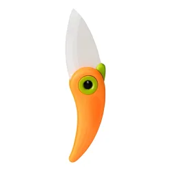 Keramik-Klappmesser ?Papagei?, 1 Stück