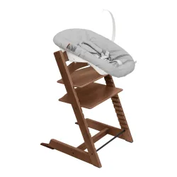 Bundle Treppenhochstuhl inkl. Newbornset Light Grey & Babyset