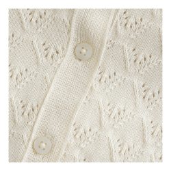 Ajour-Strickjacke