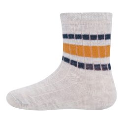 2er-Pack Socken Ringel Rippqualität