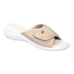 Damen-Pantolette ?La Spezia?, Größe: 38, beige